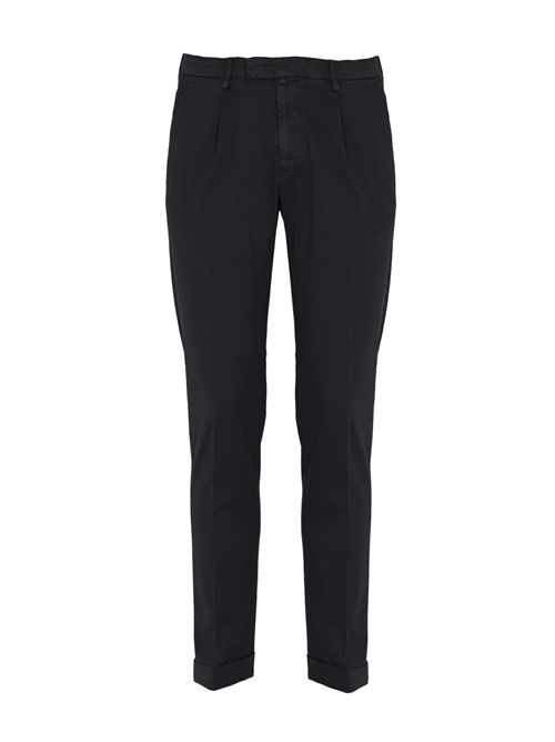 Pantalone BG07 in cotone Navy BRIGLIA | BG07 40000900011
